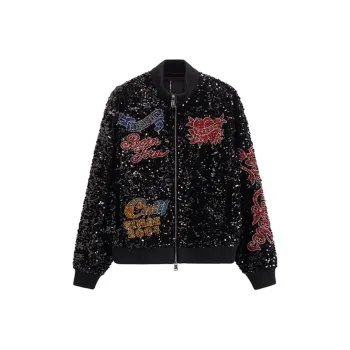 Ed Hardy FW24 Sweatshirt Women's Black