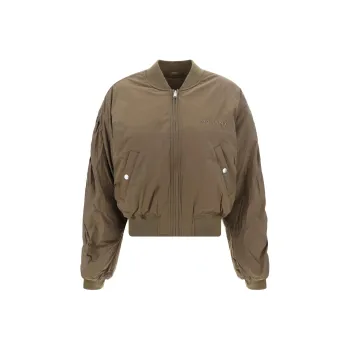 ISABEL MARANT ETOILE Logo Embroidered Zipped Bomber Jacket