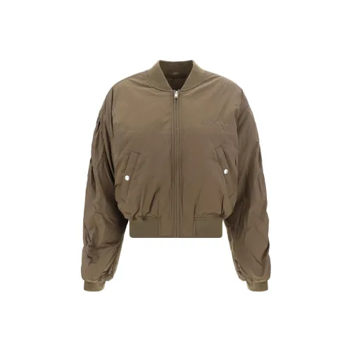 ISABEL MARANT ETOILE Logo Embroidered Zipped Bomber Jacket