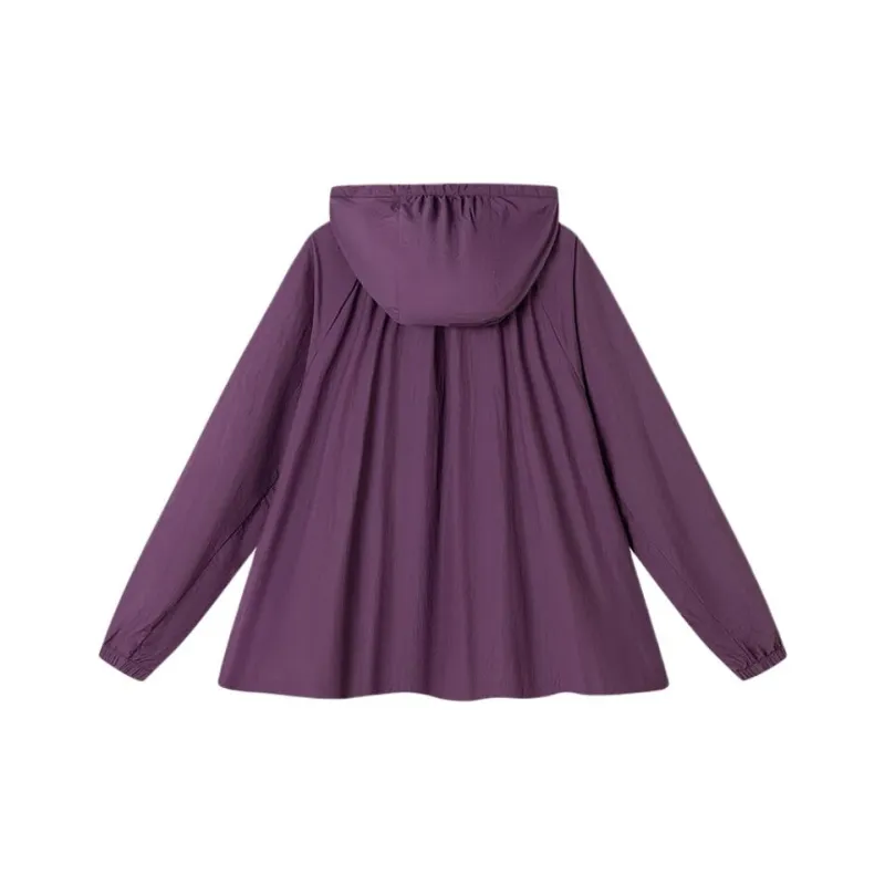 OUTDOOR PRODUCTS Breathable UV Protection Sun Protection Clothing Women's Dark Purple-1