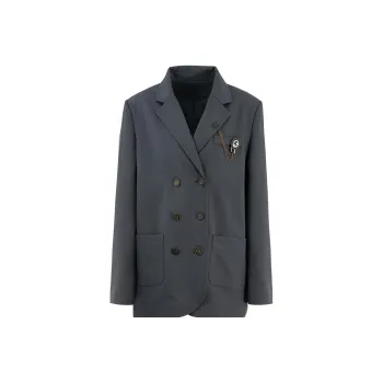 BASIC HOUSE Jackets Women's Dark Gray