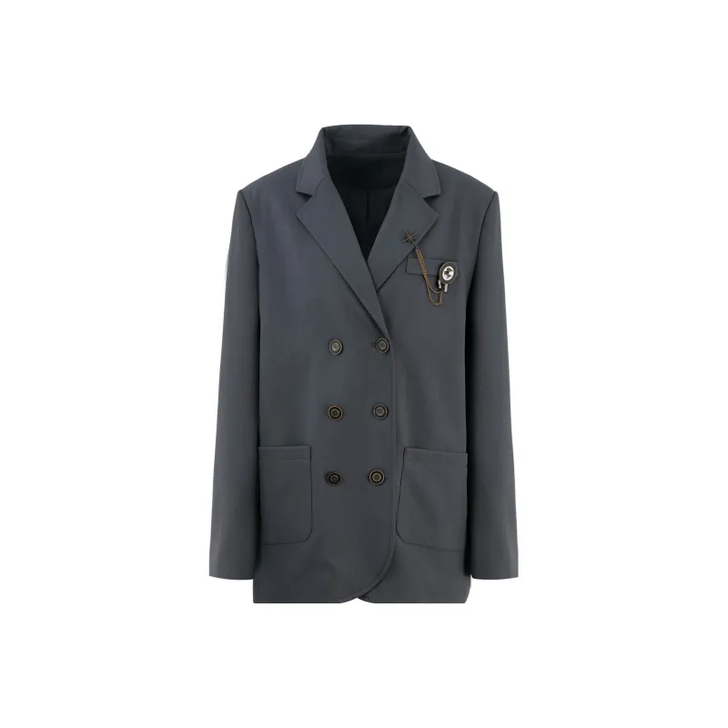 BASIC HOUSE Jackets Women's Dark Gray-0