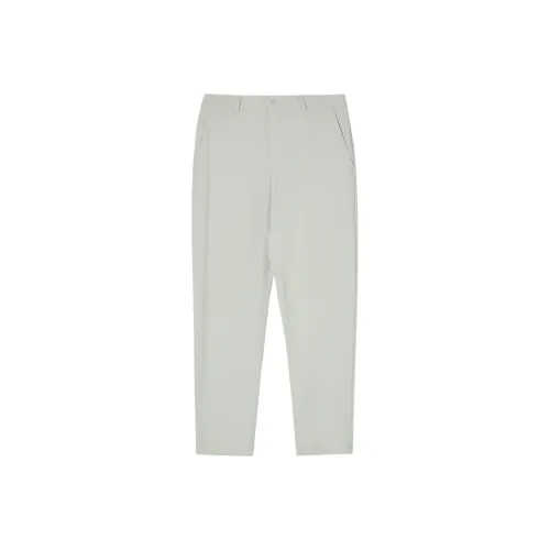 New Balance MEN runbase 테이퍼드 트리코트 팬츠 SLIM FIT Casual Pants Men's Light Beige