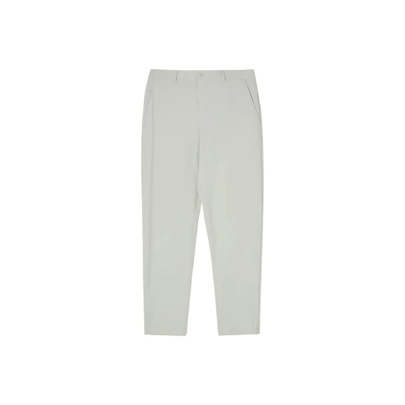 New Balance MEN FROZEN 테이퍼드 트리코트 팬츠 SLIM FIT Casual Pants Men's Light Beige-0