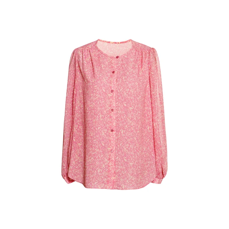 ROEYSHOUSE Shirt Women's Pink Floral Color-0
