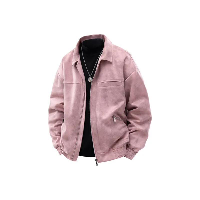 KRISTALIA Jackets Coats Unisex Vibrant Pink-0