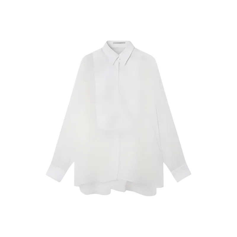 Stella McCartney S Wave Long Sleeved Button Up Shirt-0