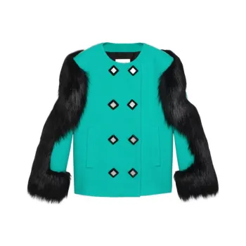 GUCCI SS23 Jacket Women's Green