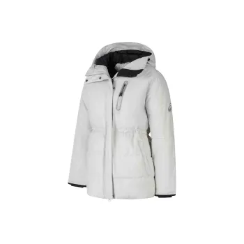 Asics Down Jacket Women's Gray White
