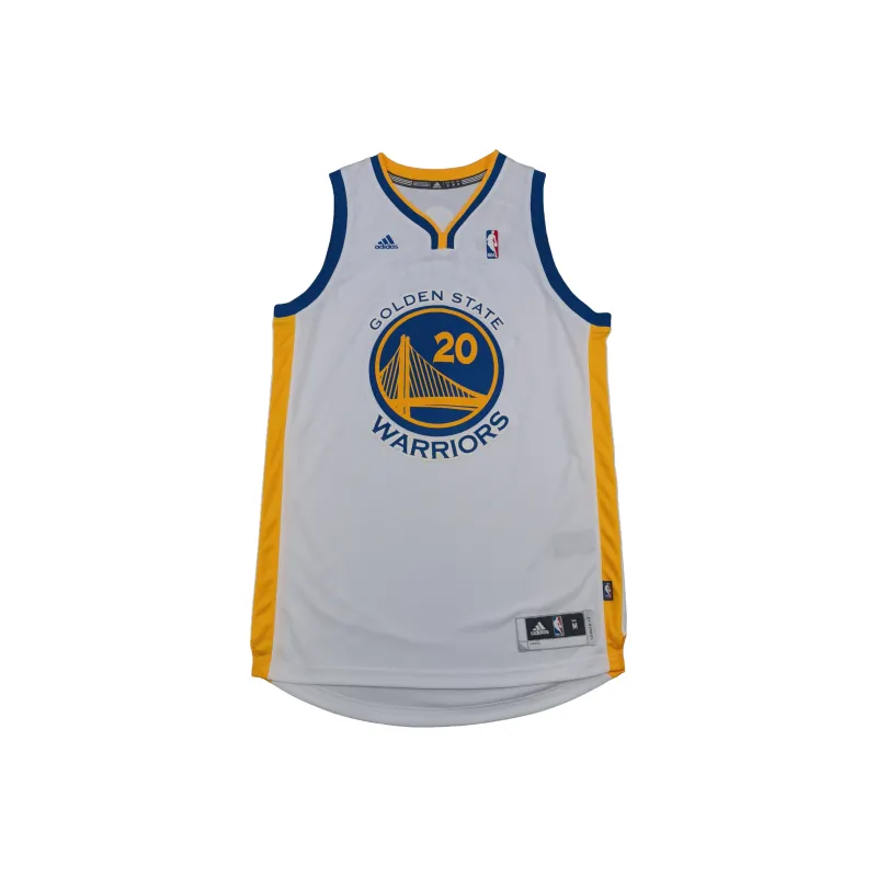 Adidas x NBA SWINGMAN Fan Edition Golden State Warriors Basketball Jersey Unisex White-0