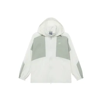 New Balance Running Thin Windproof Windbreaker Jacket Women's Ivory White