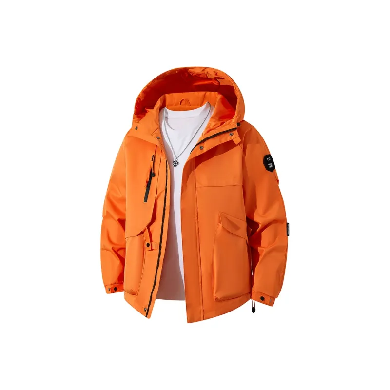 LSVE Jackets Coats Unisex Green Yellow-6