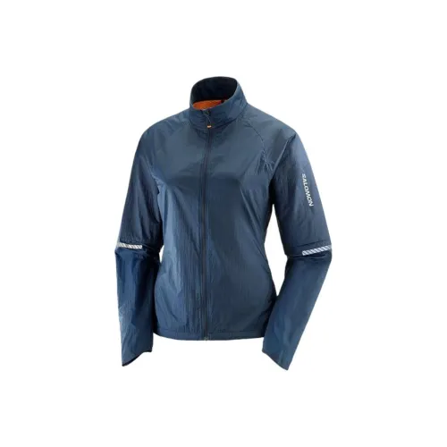 SALOMON SENSE FLOW JACKET W Jackets Coats Women's Charcoal Black