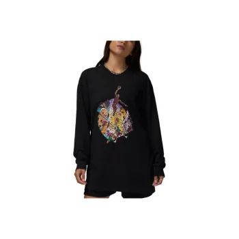 JORDAN Women's Oversized Long Sleeve T Shirt