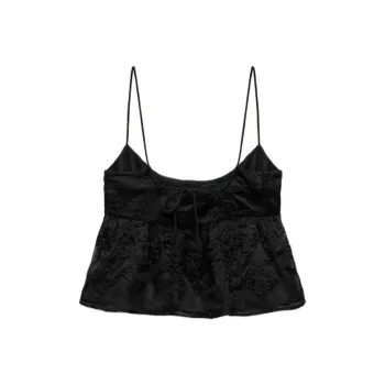 ZARA Camisoles Women's Black