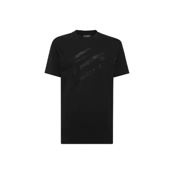 PLEIN SPORT Scratch print T shirt