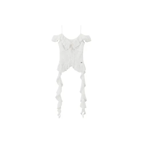 CHUU Chiffon Shirt Women's White