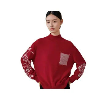 MIHUANG Cashmere Sweater Women's Red