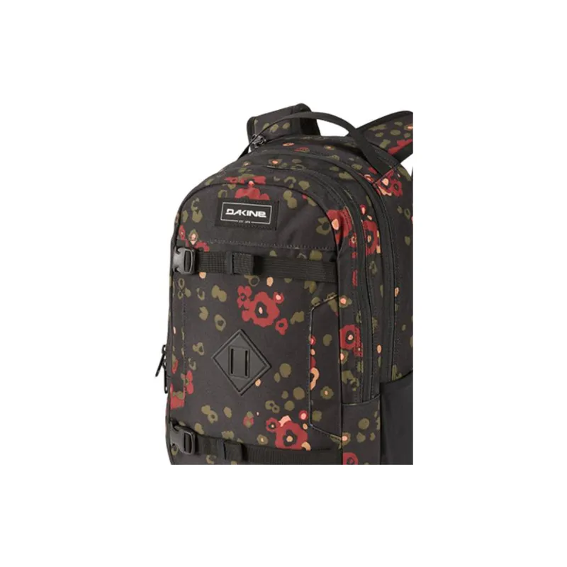 Dakine Polyester Skateboard Bag Backpack Regular Unisex Elegant Black Floral-4