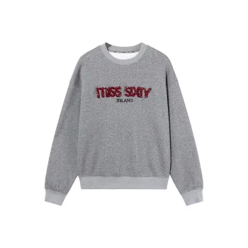 Miss Sixty Sweatshirt Women's Dark Heather Gray