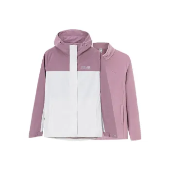 Anta Outdoor Collection Jackets Coats Women's Blossom White/Papyrus Pink