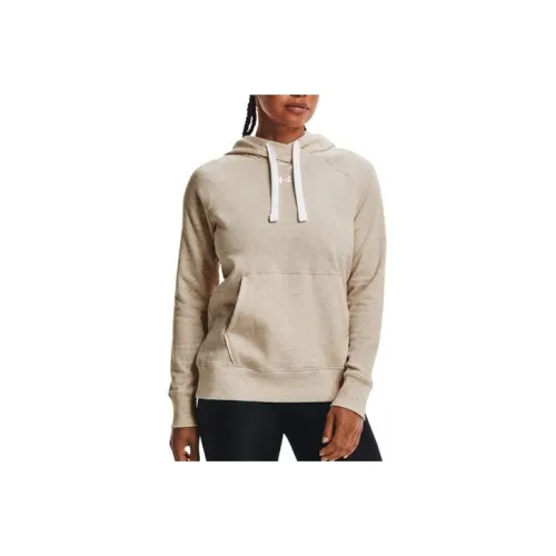Under Armour Sweatshirt Women's Light Khaki