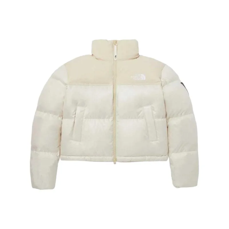 THE NORTH FACE Nuptse Down Jacket Women's Ecru-0