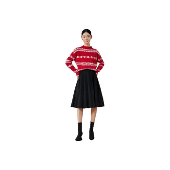 MIHUANG Cashmere Sweater Women's Red
