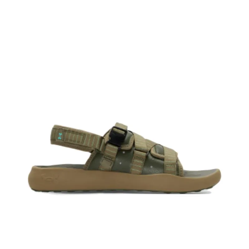 Under Armour Beach Sandals Unisex Deep Green-1