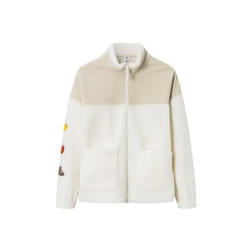 ANTA Life Collection Jackets Women's Apricot/Beige Yellow