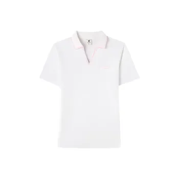 Le Coq Sportif Polo Shirt Women's Ivory White