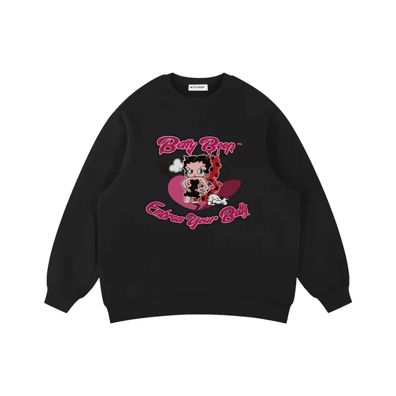 BETTY BOOP Sweatshirts Unisex-3