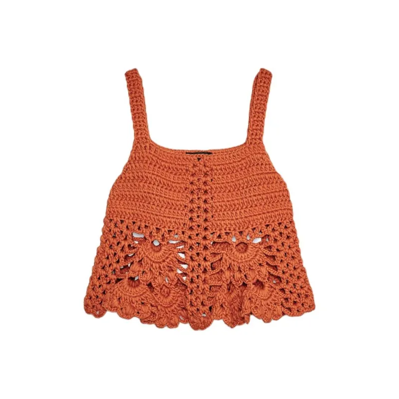 ZARA Camisole Women's Dark Orange-0