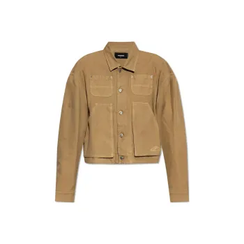 DSQUARED 2 Button Up Straight Hem Jacket