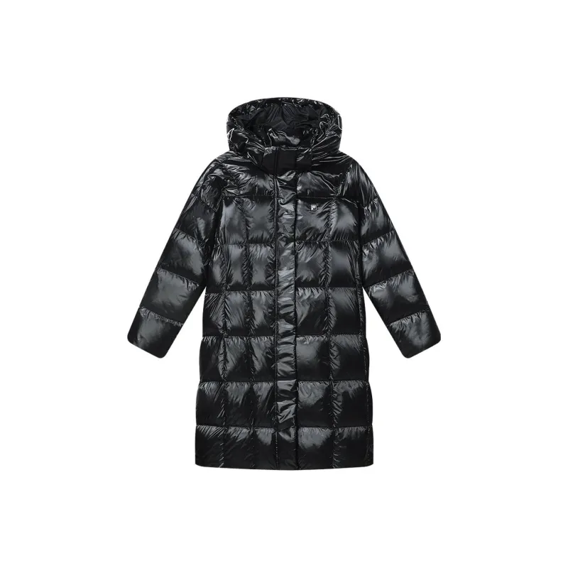 FILA Down Jacket Women's Jet Black-0