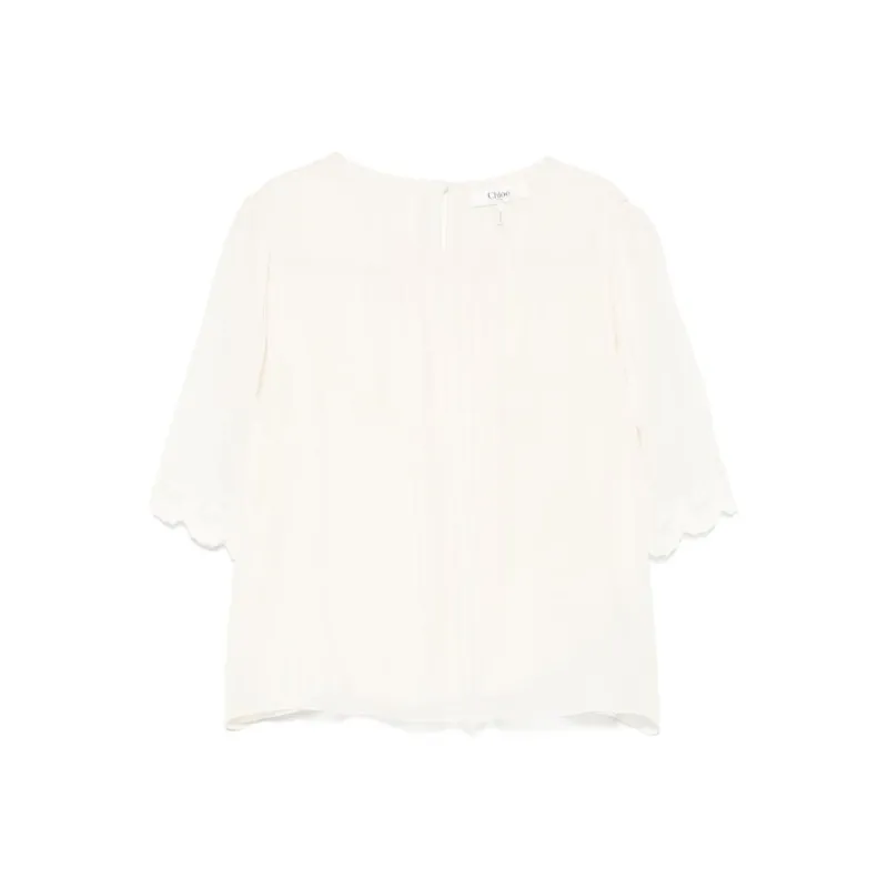 Chloé Silk Blouse-0