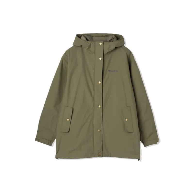 Columbia Vertical Glide Omnitech Jacket Women's Green-0