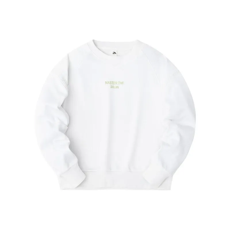 Anta Life Collection Sweatshirt Women's Pure Tea White-0