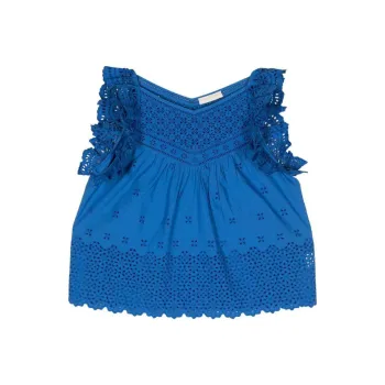 Ulla Johnson Leona Ruffled Blouse
