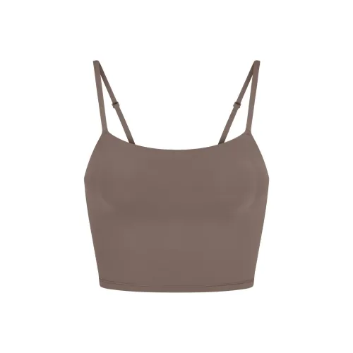 SKIMS FITS EVERYBODY CROPPED CAMI Camisole Women's Amethyst/Purple Crystal