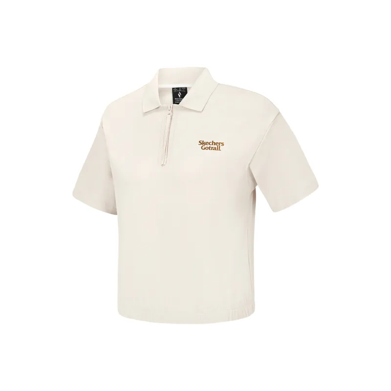 Skechers Polo Shirt Women's Egg White-0