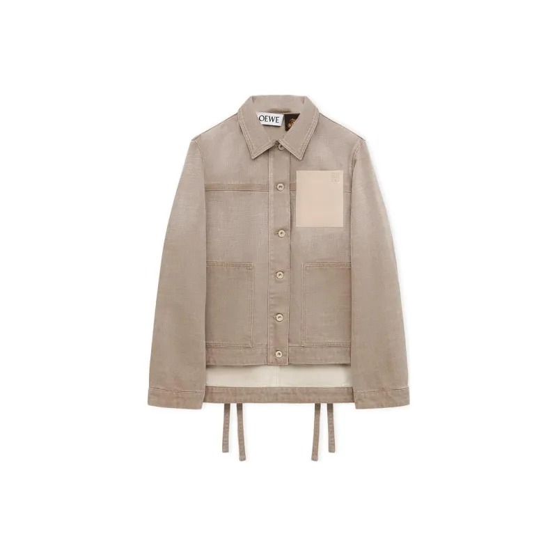 LOEWE Paula's Ibiza Workwear Jacket 'Beige'-0