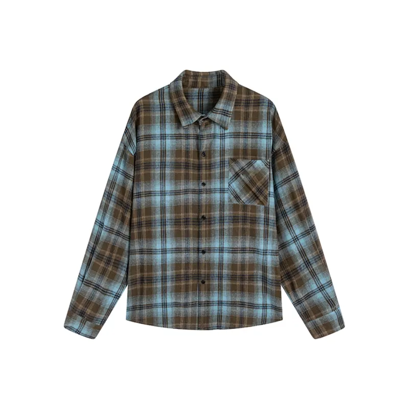 GTLA Shirts Women's Blue Brown-0