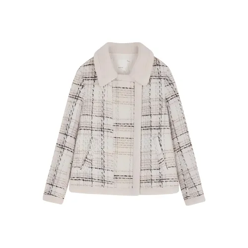 IHIMI Jackets Coats Women's Beige