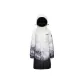 Black White Positioning Snow Mountains