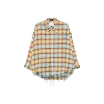 R13 Shredded seam Shirt
