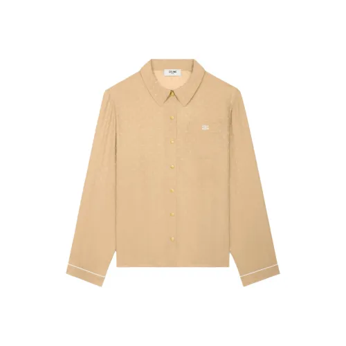 celine and Triomphe Shirt Women's Khaki