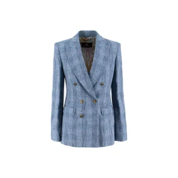 ETRO Check Blazer