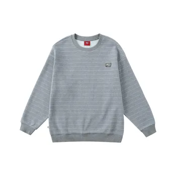 Checkitout Sweatshirt Unisex Gray White