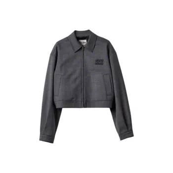 MIU MIU Jackets & Coats Women's Slate Gray